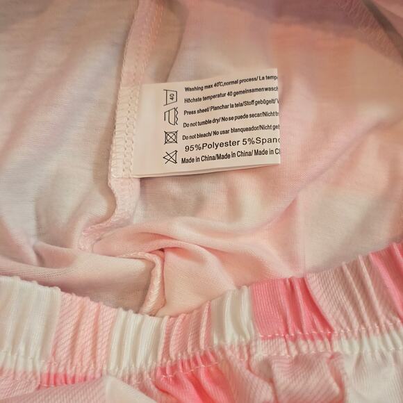 Girls Bundle Set Plaid Pj Pants 10, Stripe Zara Pants 10, Stripe Pearl Shirt 8-9 - Picture 10 of 11